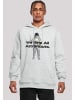 F4NT4STIC Hoodie PHIBER SpaceOne We are all astronauts in grau meliert