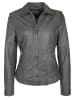 7eleven Lederjacke AGNES in grey