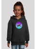 F4NT4STIC Hoodie Retro Alien Space Sunset in schwarz