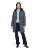 Betty Barclay Steppjacke mit abnehmbarer Kapuze in Grau
