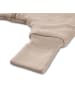 Hofbrucker Baby Winter Schlafsack mit Füßen MATTI in Taupe