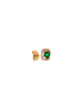 NAEMI Women Earrings in Rose Gold Green