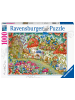 Ravensburger Ravensburger Puzzle - Niedliche Pilzhäuschen in der Blumenwiese - 1000 Teile