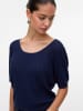 Vero Moda Strickpullover in Navy Blazer