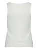Zero  Basic Shirt mit U-Boot-Ausschnitt in Brilliant White