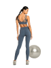Onamaste Legging Mantra in Blau