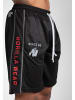 Gorilla Wear Shorts - Functional Mesh Shorts - Schwarz/Rot