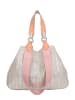Fritzi aus Preußen Shopper Izzy Medium Limited Painted Straw in Silver Nature