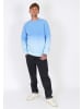 HONESTY RULES Sweat " Dip Dye " in blau