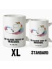 Mr. & Mrs. Panda Keramikbecher Einhorn Wolke 7 mit Spruch in Weiß