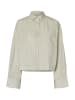 SELECTED FEMME Cropped Boxy Shirt in Pure Cashmere/Bright White