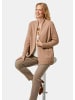 GOLDNER Strickjacke in beige / melange