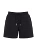 Threadbare Sweatshorts THB Spencer Jersey Tie Waist Short in Schwarz