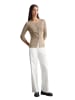 Marc O'Polo Cardigan slim in deep sand