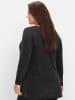 sheego Longshirt in schwarz