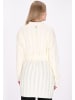 DreiMaster Klassik Damen Cardigan in Wollweiss
