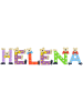 Playshoes Deko-Buchstaben "HELENA" in bunt