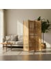 relaxdays Paravent in Natur - (B)126 x (H)170 cm