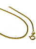 Schmuckador Halskette Venezia - 45cm - 333 Gelbgold - 1,4mm in gold