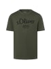 s.Oliver T-Shirt in khaki schwarz - 0003