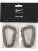 Brandit "Carabiner  2 Pack" in Beige