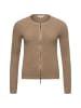Marie Lund Strickjacke in taupe - 0002