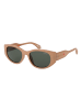Superdry Damen Sonnenbrillen Oval Braun