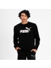Puma Bodywear Sweatshirt ESS Big Logo Crew TR in Schwarz