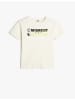 KOTON T-shirt in Ekru