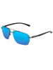 Simplify Polarisierte Sonnenbrille "Lennox" in Gunmetal/Blau