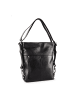 PICARD Pure Schultertasche Leder 30 cm in schwarz