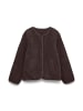 Vero Moda Teddyfell Jacke in Chocolate Torte