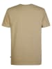 Petrol Industries T-Shirt mit Logo Horizonstone in Braun