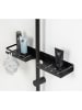 Wenko Turbo-Loc® Duschstangencaddy Altarella L, Schwarz, Turbo-Loc® Duschstangencaddy Mod. Altarella L, Schwarz in Schwarz