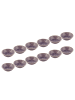 Butlers Butlers Dipschale SUMATRA 12er-Set in Violett