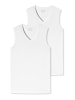 Schiesser Tank-Top 2er-Pack 95/5 in Weiß