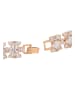 faina Women Crystal-Studded Bracelet in Rose Gold Yellow