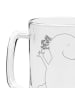 Mr. & Mrs. Panda Gravur Bierkrug Axolotl Hurra ohne Spruch in Transparent