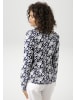Aniston CASUAL Sweatblazer in marine-weiß