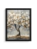 MuchoWow Poster mit Leiste Weißer Baum  (BxH)