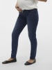 Vero Moda Umstandsjeans mit Skinny Fit in Medium Blue Denim 1