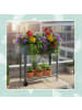 relaxdays Hochbeet in Anthrazit - (B)85 x (H)80 x (T)50 cm