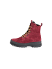 VITAFORM Veloursleder Stiefeletten in bordeaux