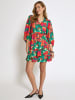 minus Kleid in Teaberry Pink Print
