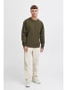 !SOLID Sweatshirt SDHalwest 21108024 Basic Langarmshirt in Waffelstruktur in Grün