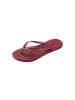 Havaianas Slim Logo Metallic Zehensandalen zum Hineinschlüpfen Rose