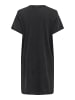 ONLY Shirtkleid Maxi Print Kurzarm Sommer Dress in Schwarz-6