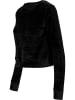 Urban Classics Urban Classics Damen Ladies Short Velvet Crew in black