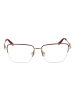 Guess Frauen Optische Fassungen Quadratisch Burgundisch