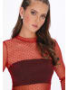 myMo ROCKS Women Blouse in red black